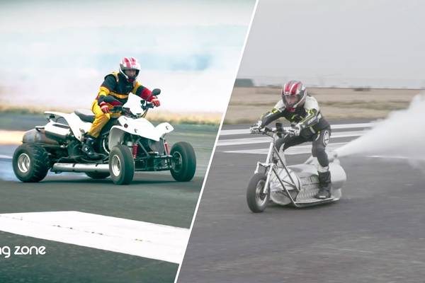 Trottinette à réaction